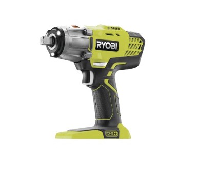 RYOBI Aku udarni odvijač R18IW3 18V ONE+, 1/2", 2.0Ah
